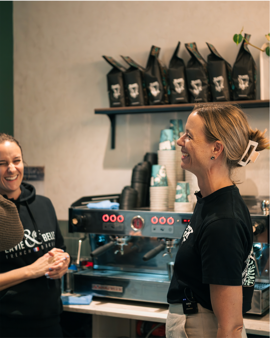 The Machine Makes the Coffee. The Person Makes the Cafe.