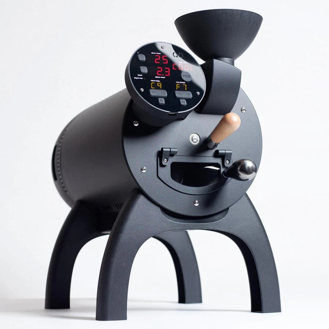 Aillio Bullet coffee roaster used in Black Market coffee roasting course Sydney